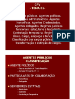 CPV - Tema 01 - Dir. Administrativo - Prof. Luana Aita