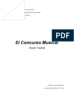 El Concurso Musical (Guión)