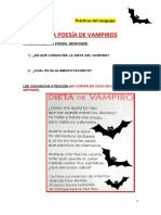 Una Poesía de Vampiros: Prácticas Del Lenguaje