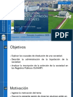 Sesion 4 Disolución, Liquidación Sociedad Legislación Empresarial Upla 2021 1