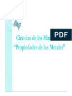 Clase 7. Propiedades de Los Metales