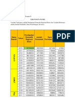 Hasil Ujian Data Panel Dony Sudrajat 20180430208