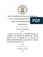 "Análisis, Evaluación E Implementación de