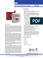 FHS-400 Bocina Con Luz Estroboscopica