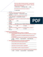 Evaluación Diagnostica Del Área de Ciencias Sociales 1