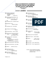 Legend: Hydraulic/Hydrostatic Schematic 320/320L (S/N 223812347 AND ABOVE) ) 322 (S/N 223514377 AND ABOVE)