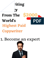 Copywriting Strategy of Joseph Sugarman