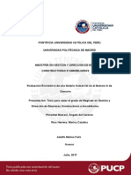 Pimentel Mamani Evaluacion Economica de Una Galeria Comercial en El Damero