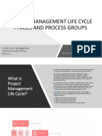 Project Management - Process Groups and Phases