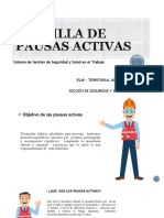 Cartilla de Pausas Activas