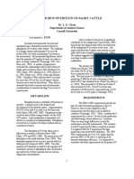 Phosphorus Nutrition of Dairy Cattle: Dr. L. E. Chase Department of Animal Science Cornell University