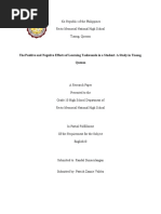 SCG-Valdez Patrick Zannie G.-The Positive and Negative Effects of Learning Taekwondo in A Student A Study in Tiaong, Quezon