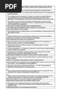 Clinical Audit Topics Sample