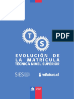 Informe Matricula Tecnica Nivel Superior 1984 2015