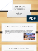 Suite Room Facilities: Assignment-1 by Nilesh Gupta 2041117182