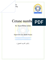 Cetane Number: University of Karbala College of Engineering Third Stage