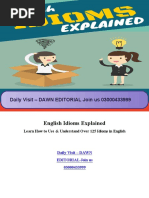 English Idioms Explained - Facebook Com LinguaLIB - PDF 03000433999