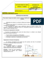 Separação de Mistura (Parte 2) - Ciências 6° Ano