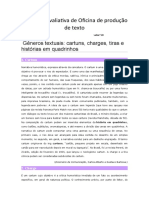 Atividade Avaliativa de Oficina de Produção de Texto 1°