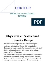 BUS3020 - Product & Service Design-ToPIC 4