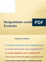 Clase 1 - Introducción Al Estudio de Las Desigualdades Sociales y La Exclusión