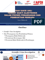 Peran Saksi Ahli Terkait BBE Dalam Proses Penanganan Dan Pembuktian Perkara