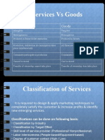 Classification of Services