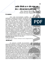 Atividade Fisica e Doença Cronico-Degenerativas