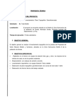 Modelo de Propuesta para Servicios Topograficos