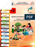 Media and Information Literacy: Department of Education