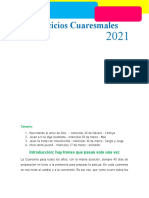 Ejercicios Cuaresmales 2021