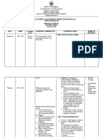 Department of Education: Humss 12 Cluster A and B Weekly Home Learning Plan