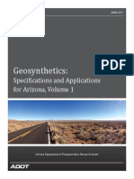 Geosynthetics - Specifications and Applications For Arizona 2017