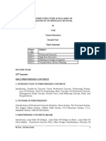 KSOU Distance M Tech Civil Engineering Sem III Syllabus