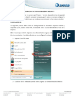 Configuracion de Impresoras en Windows