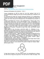 Réel Symbolique Imaginaire Par Guy Massat 1ère Séance 25 Octobre 2003