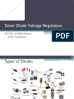 Zener Diode Voltage Regulators: Klogo, Griffith Selorm (PHD Candidate)