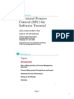 Statistical Process Control (SPC) For Software Tutorial: Topics