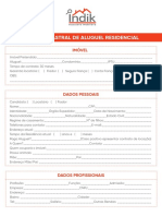 Ficha Cadastral Fisica - Locatário (A)