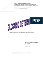 Glosario de Terminos