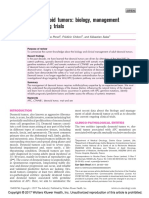 Adult Desmoid Tumors: Biology, Management and Ongoing Trials