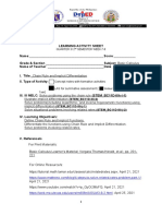 Quarter 3/ 2 Semester Week 7-8:: Concept Notes With Formative Activities