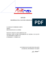 Propuesta de Proyecto Artcor 2