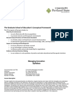 The Graduate School of Education's Conceptual Framework: Diversity & Inclusiveness