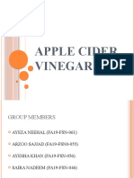 Apple Cider Vinegar