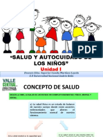 Salud Y Autocuidado de Los Niños": Unidad I