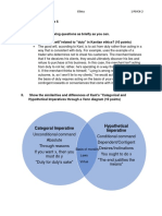 Kantian Ethics Comparative Analysis