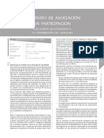 AELE Contrato de Asociación en Participación - Gastos Relacionados A La Contribución Del Asociado