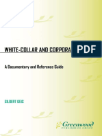 Gilbert Geis White-Collar and Corporate Crime A Documentary and Reference Guide