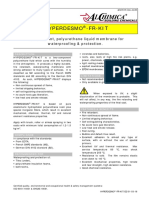 Hyperdesmo - Fr-Kit: Fire Retardant, Polyurethane Liquid Membrane For Waterproofing & Protection